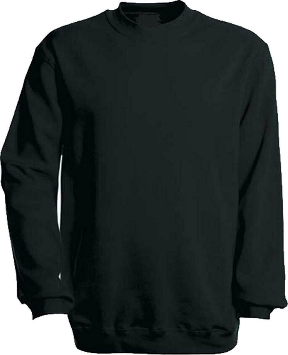 B&C Mens Set In Sleeve sweatshirt Perfect Sweat Technology Plain Sweat Large