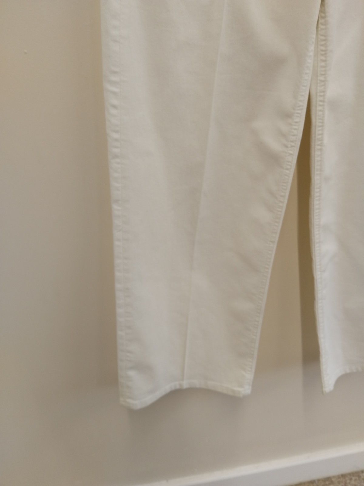 BNWT Marks & Spenser White High Waisted Wide Leg Palazzo Jeans Size 10 RRP £45