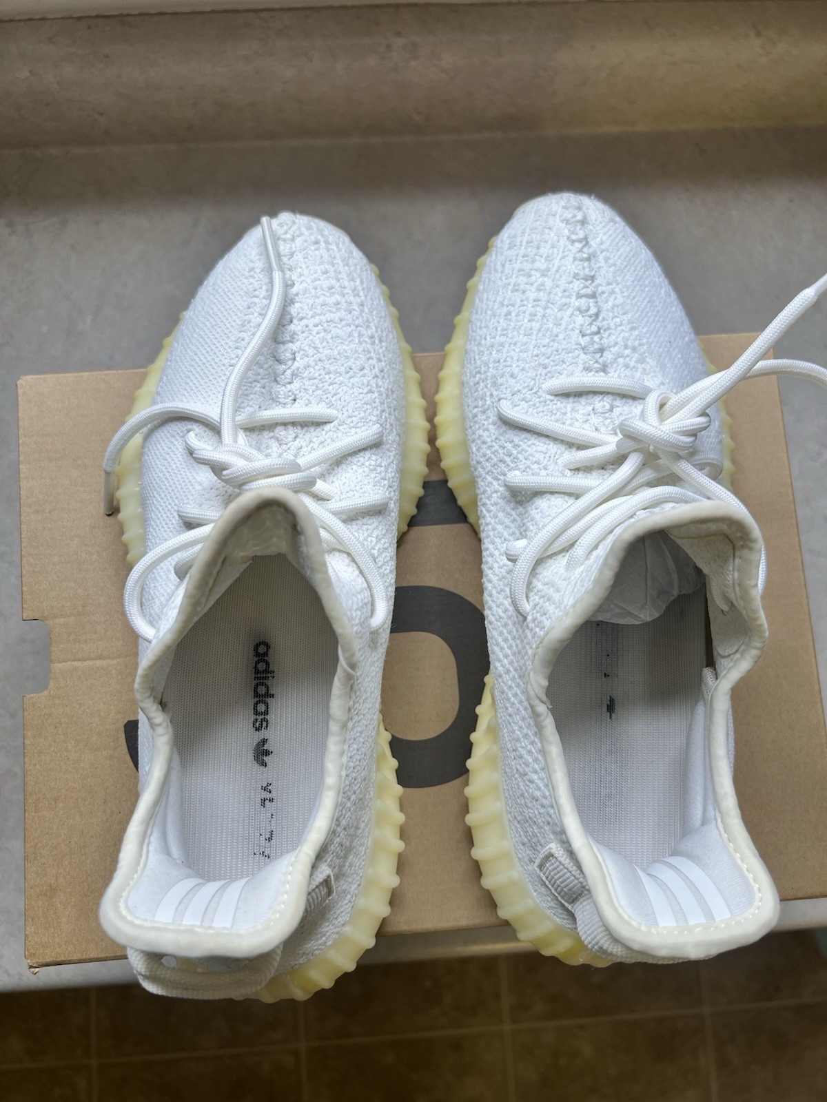 adidas Yeezy Boost 350 V2 Cream White/Triple White 2017 CP9366