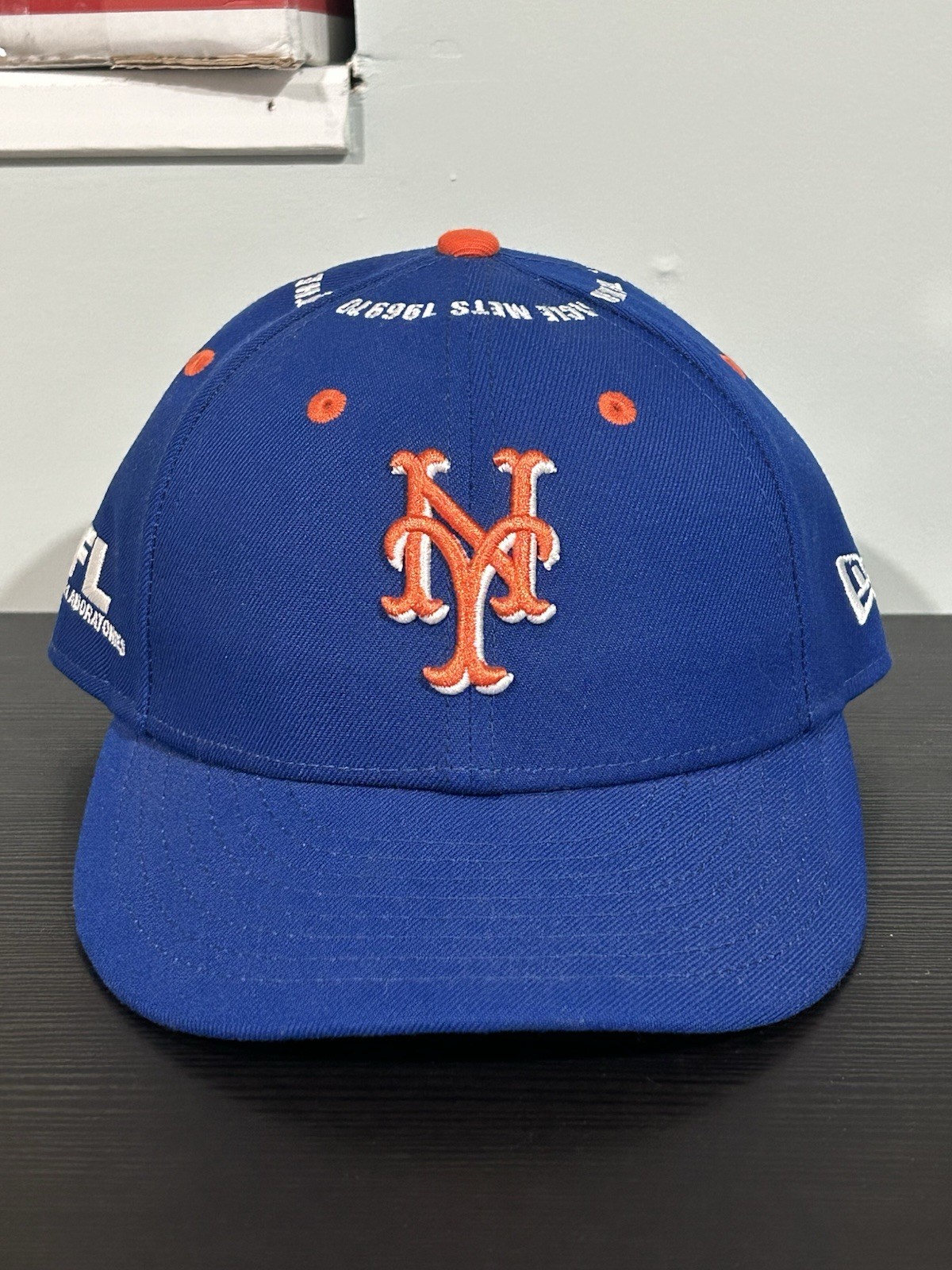 Futura Laboratories New York Mets Fitted Hat 7 3/8 Low Profile New Era Cap