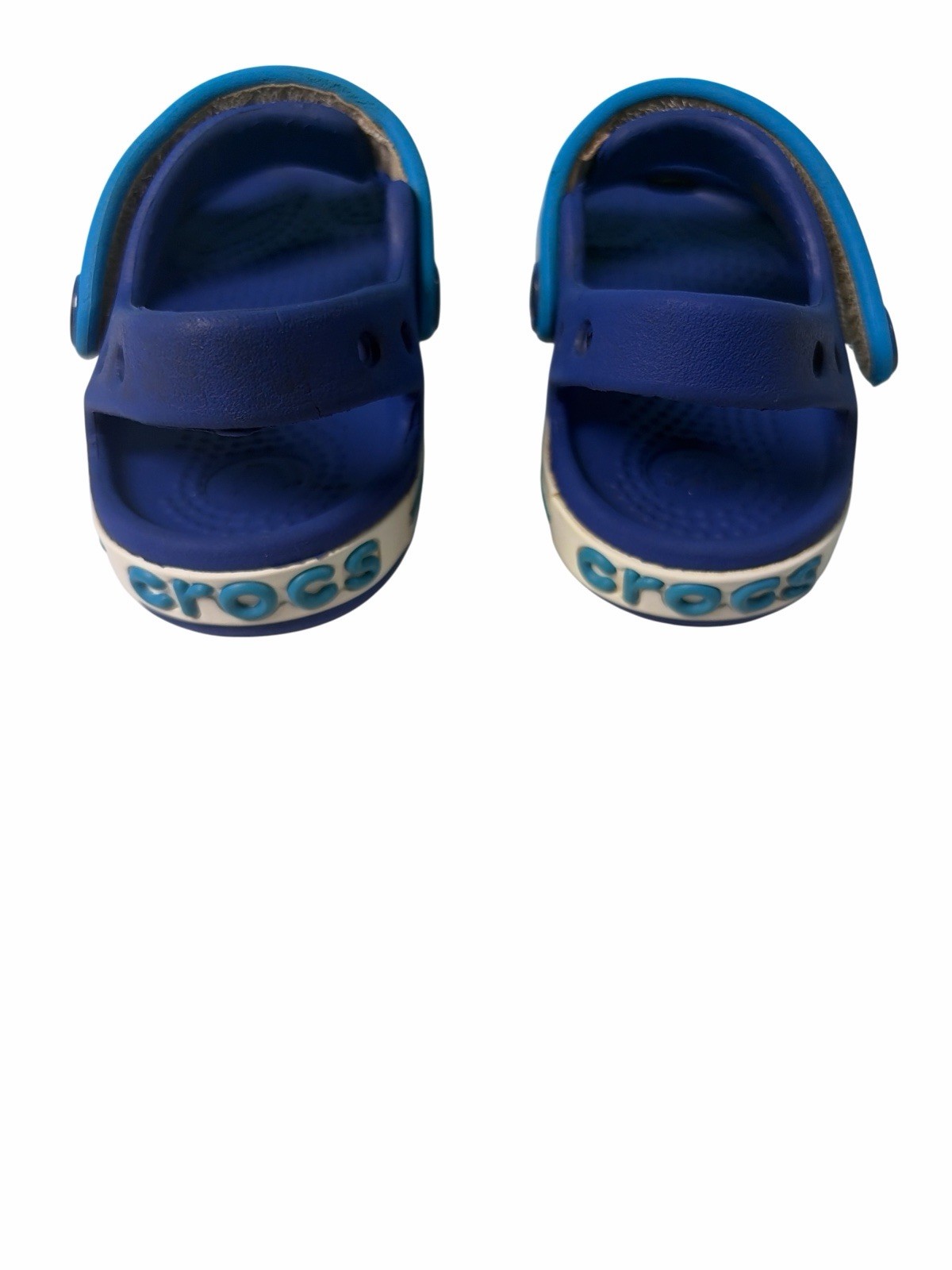 Crocs Crocband Sandals Kids Toddler Cerulean Blue Ocean Size C6 Waterproof