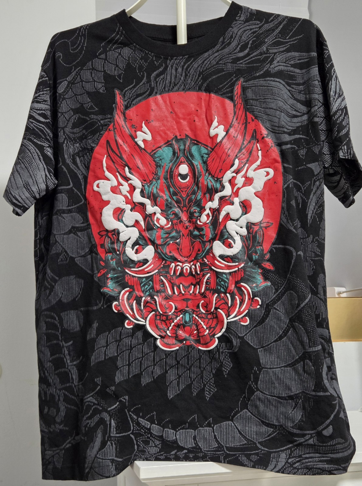 Buffalo Outdoors Workwear Roadwear Collection Printed T-Shirt in the Dragon Mask