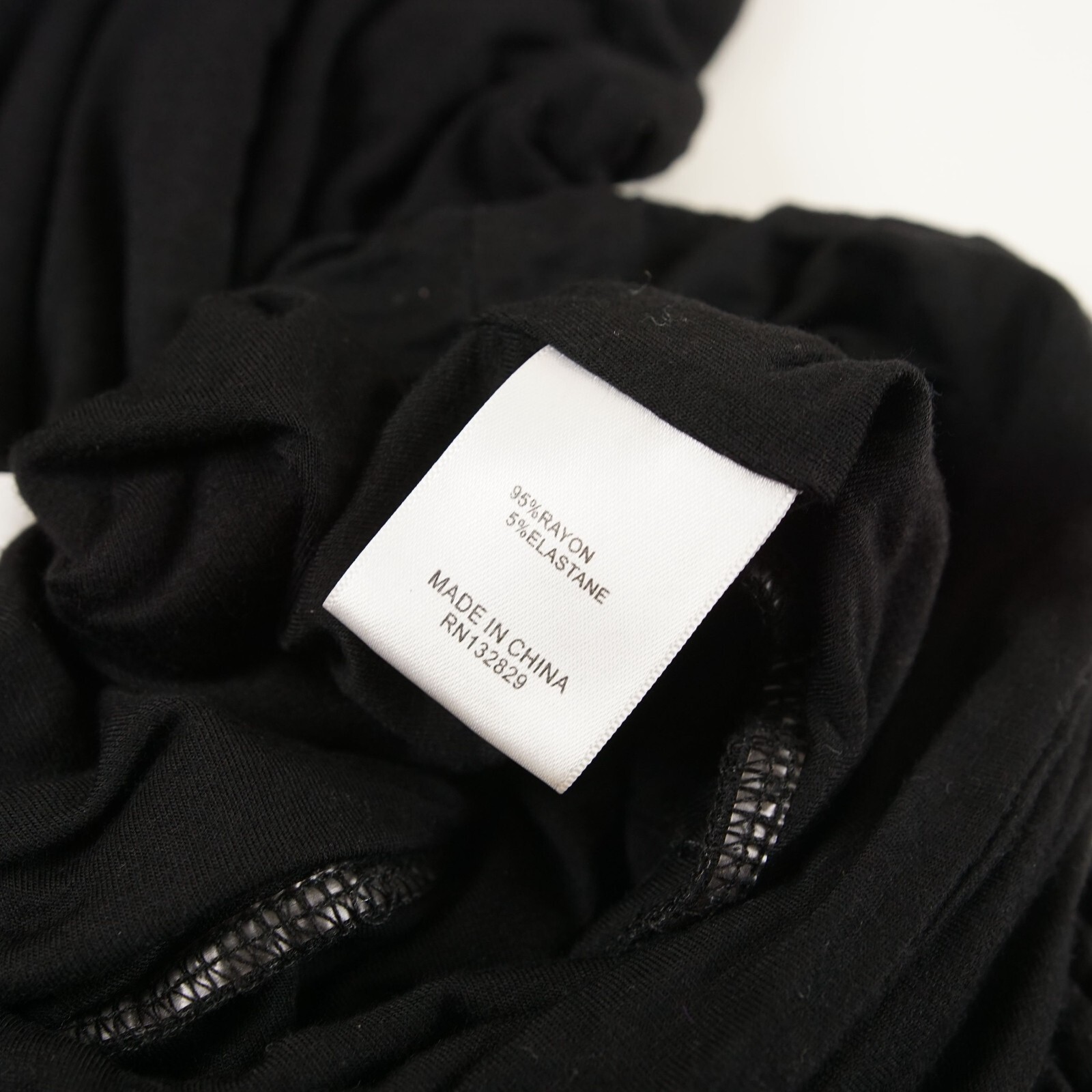 Lovers + Friends Black Ruched Spaghetti Strap Convertible Dress Womens Sz XS