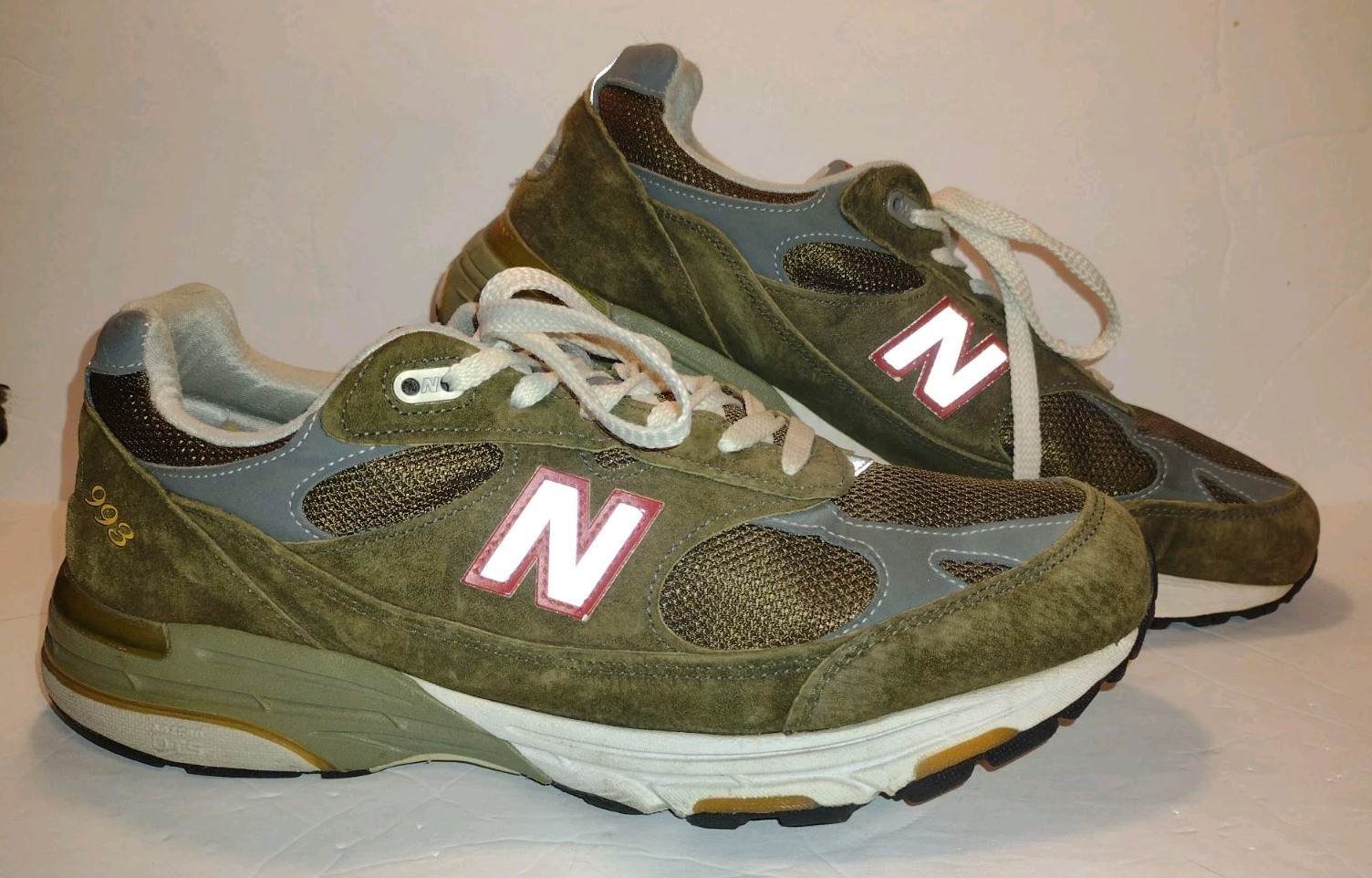 New Balance 993 MR993MAR Semper Fi USMC Green Suede Men’s 10 D USA