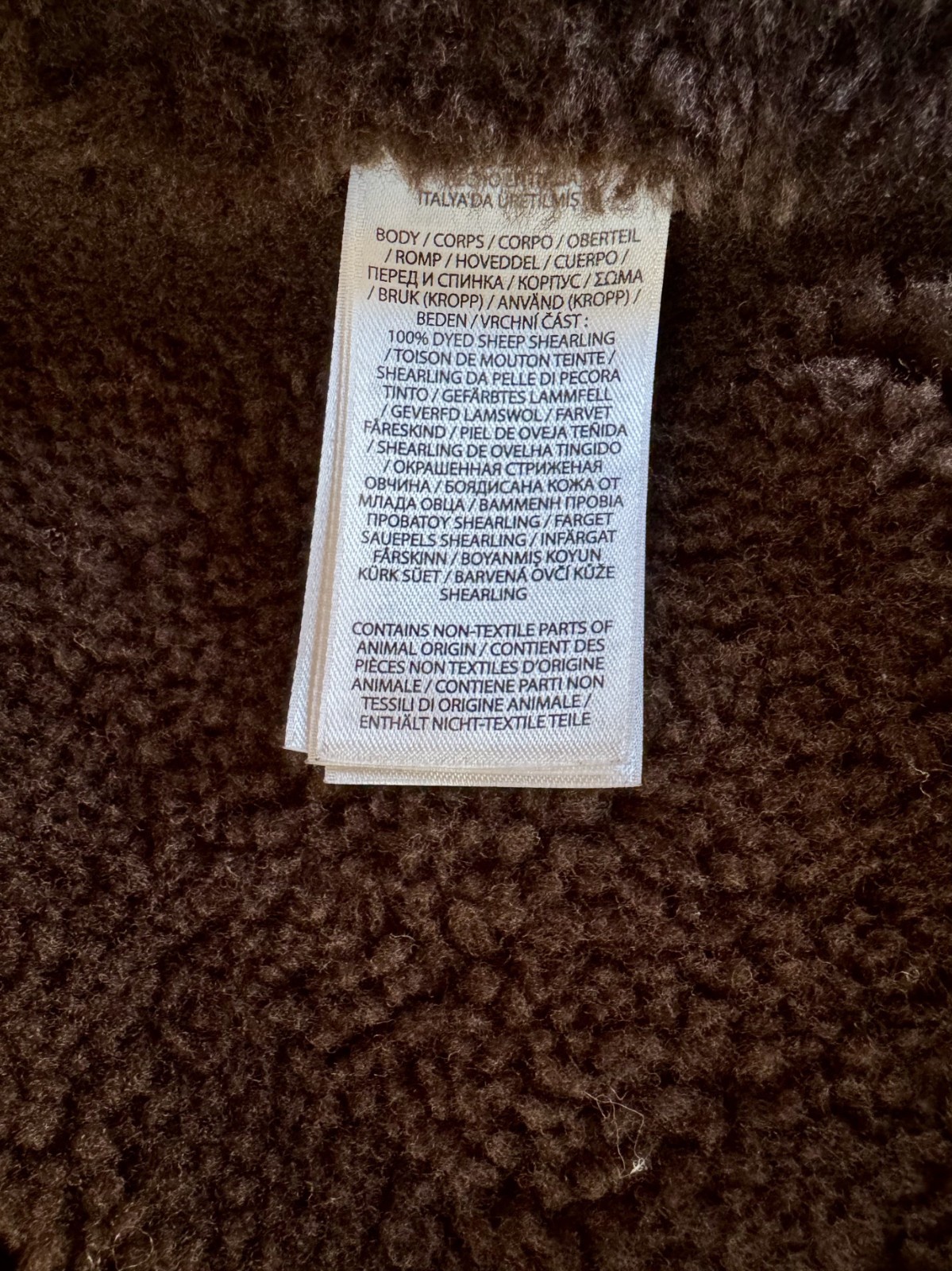 Polo Ralph Lauren The Shearling Peacoat