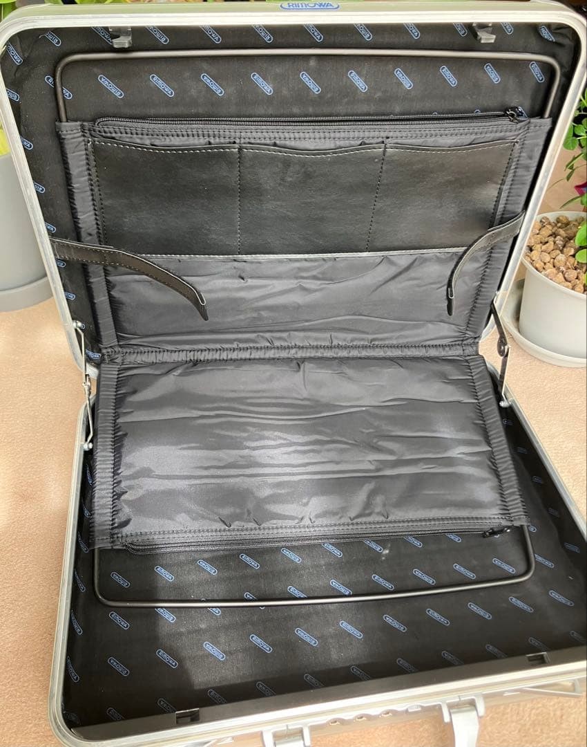 Vintage, rare RIMOWA silver attaché case
