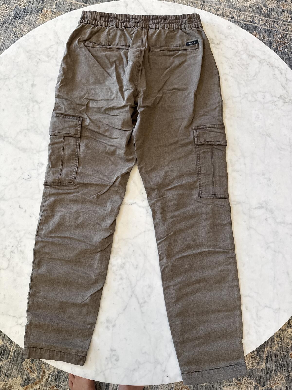 Sanctuary Standard Surplus Brown Cargo Jogger Pants Size 28