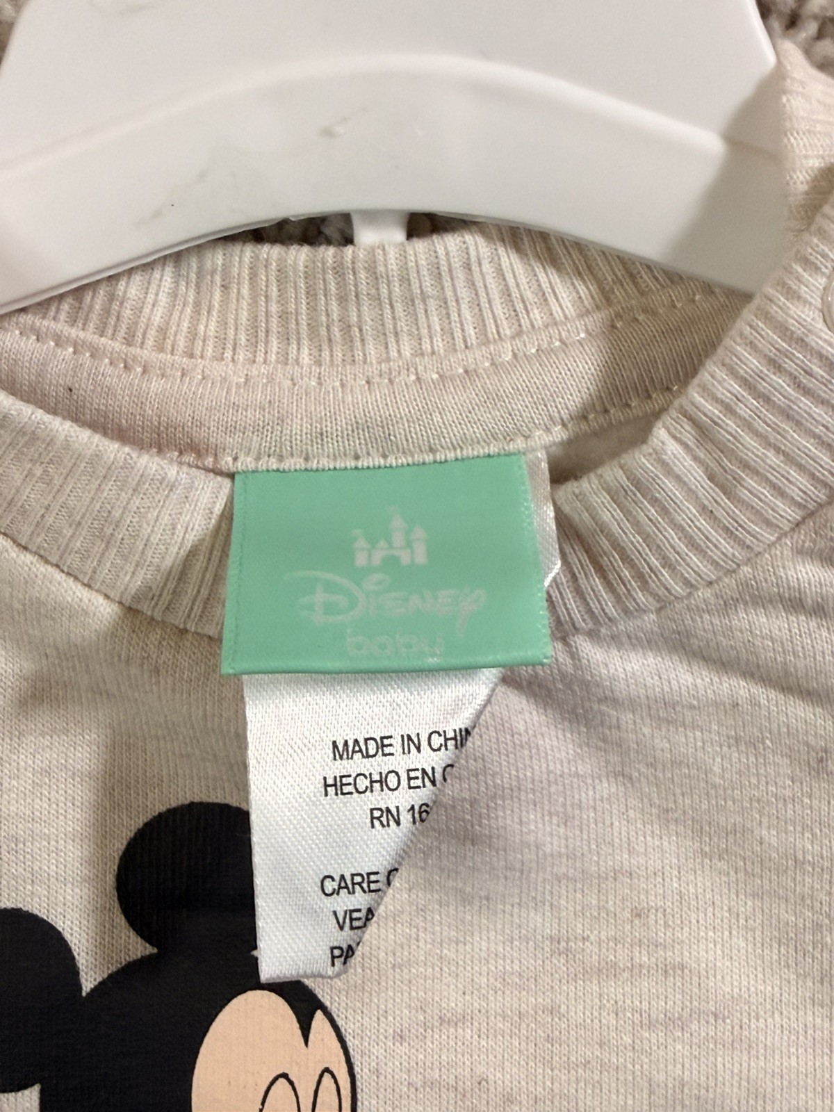 Disney Mickey Mouse Set Size 0-3 Months SKU124