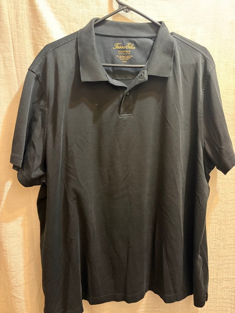 Tasso Elba Supima Cotton Blend Polo Shirt XXL