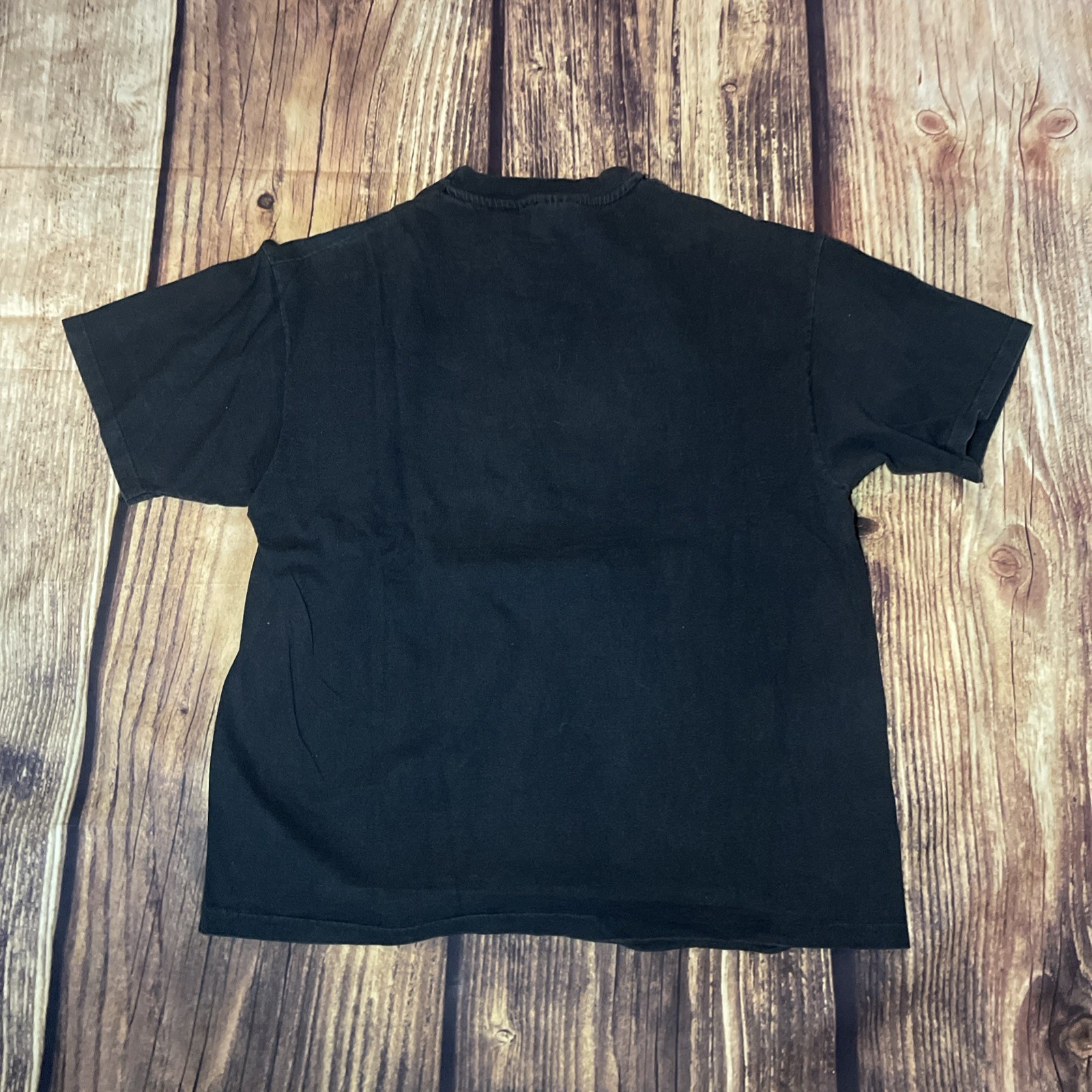 Vintage 90s Time Is Running Out Art Earth Day T-shirt Size XL Single Stitch USA