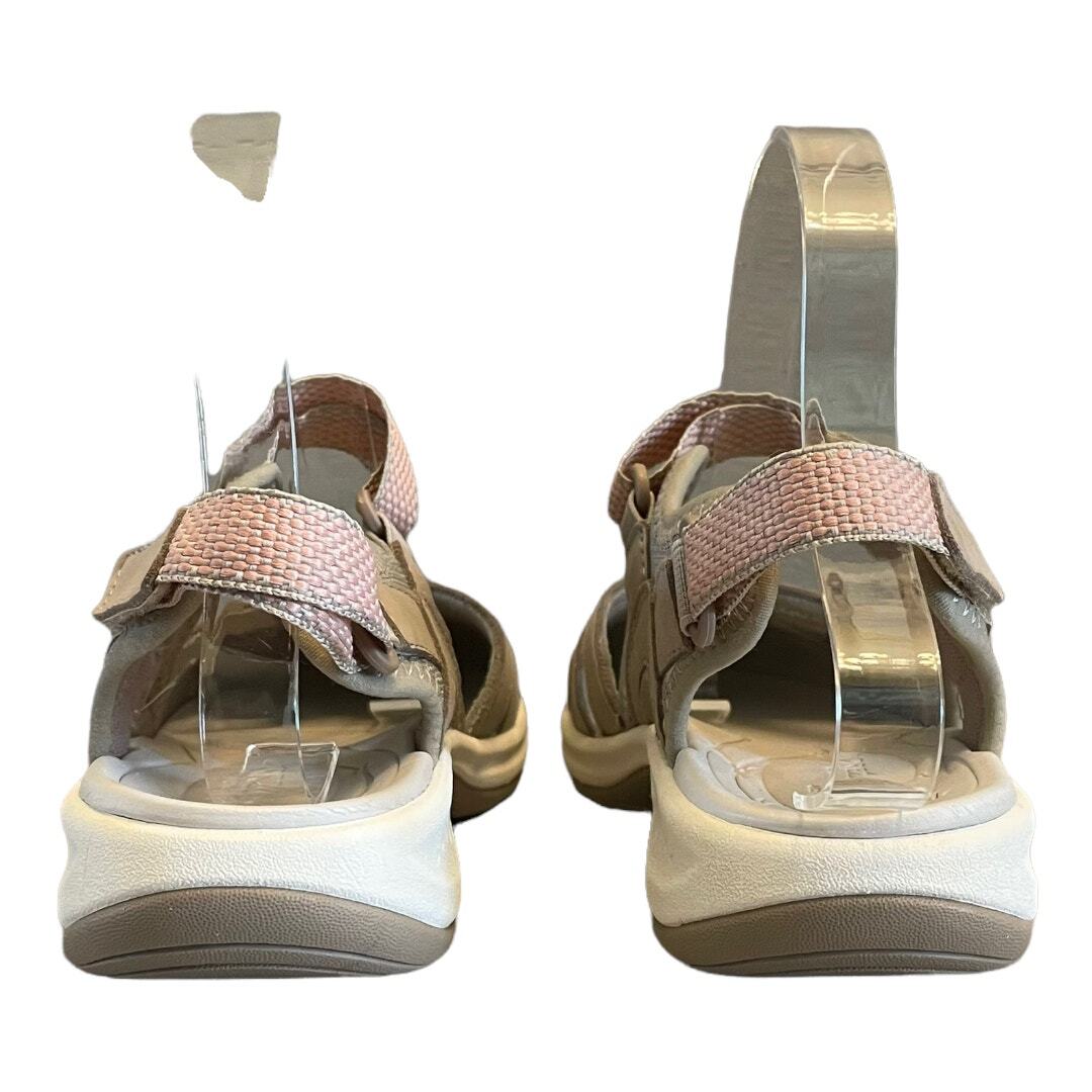 NEW Easy Spirit Splash Water Resistant Comfort Sandal Taupe
