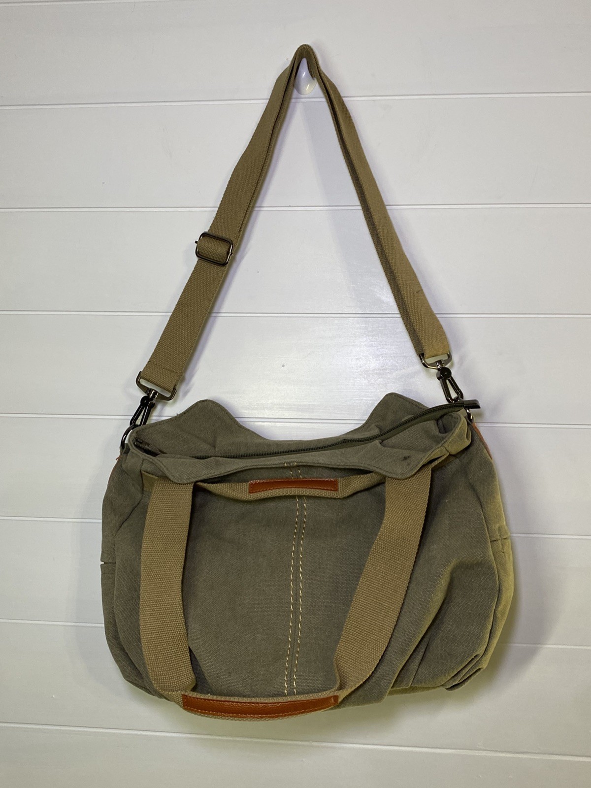 Unknown brand Cargo Bag Green Scatter Crossbody/shoulder Bag Travel