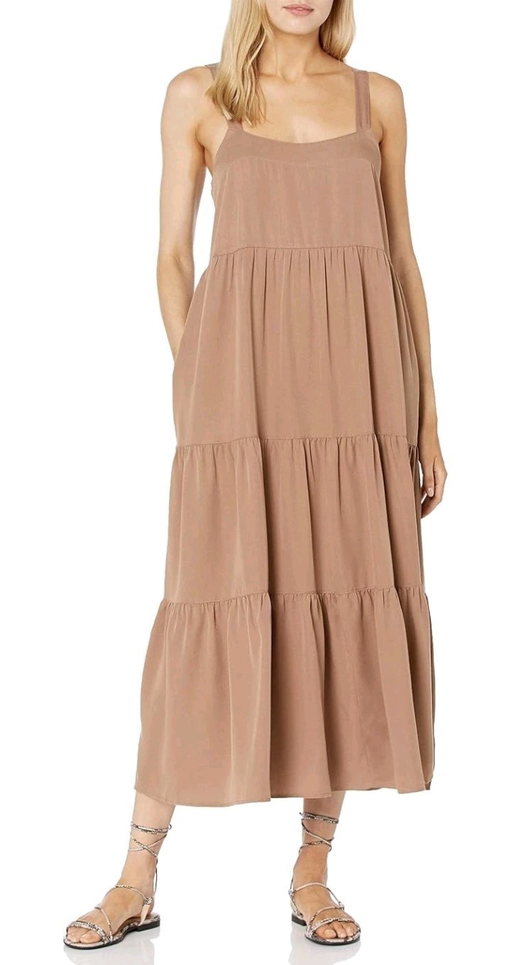 The Drop Women’s Britt Dress Mushroom Size XS