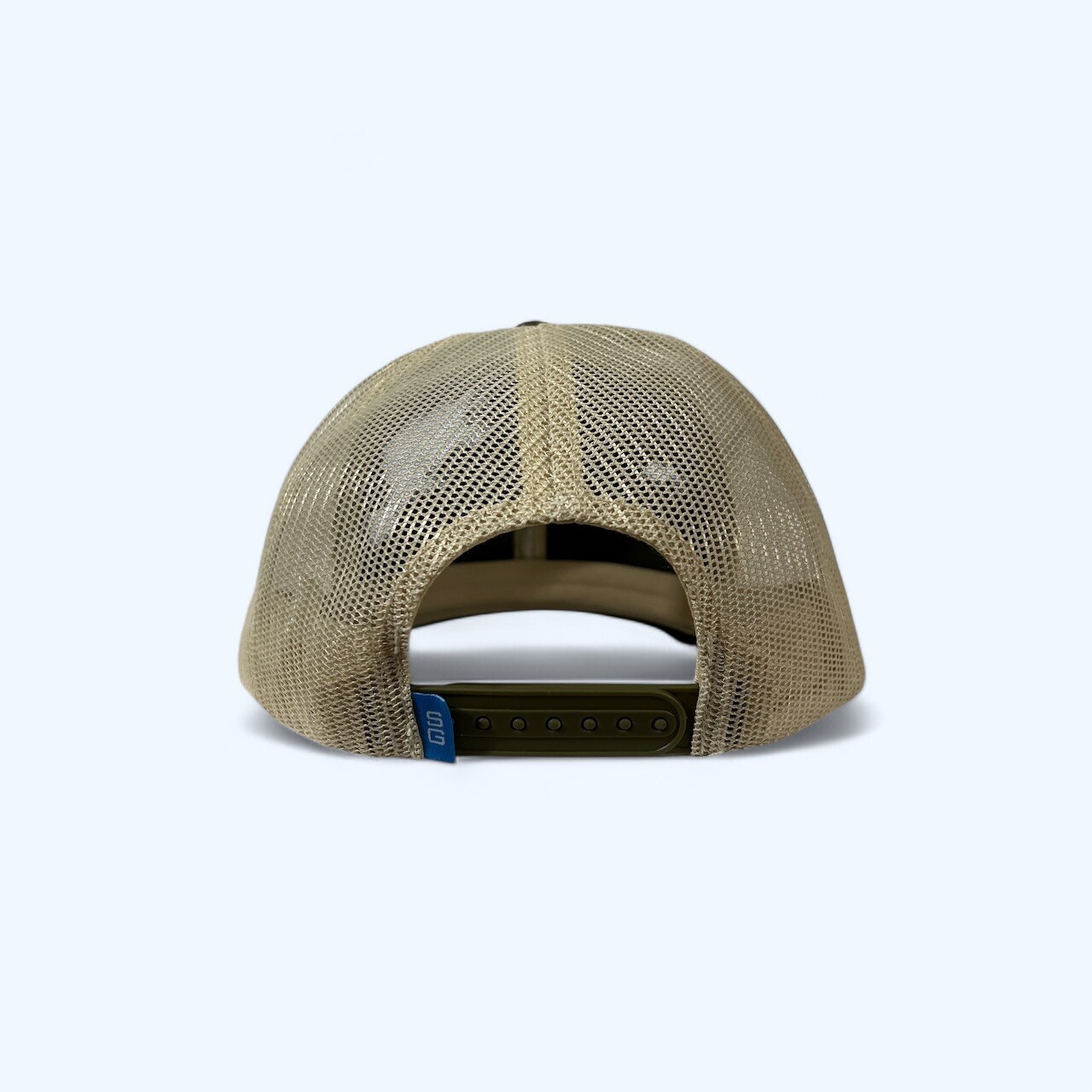 Stone Glacier Trucker Hat Cap Black SnapBack Brown Black Snap Back