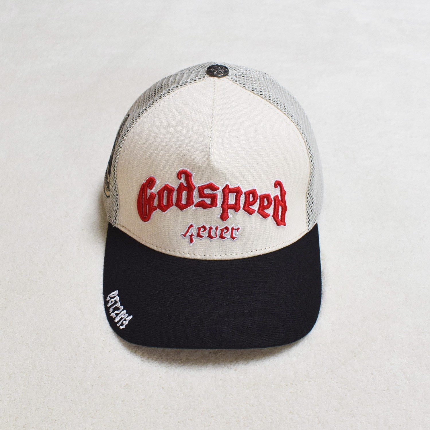 Godspeed Trucker Cap – Retro Streetwear Mesh Snapback Hat for Men Fashionable