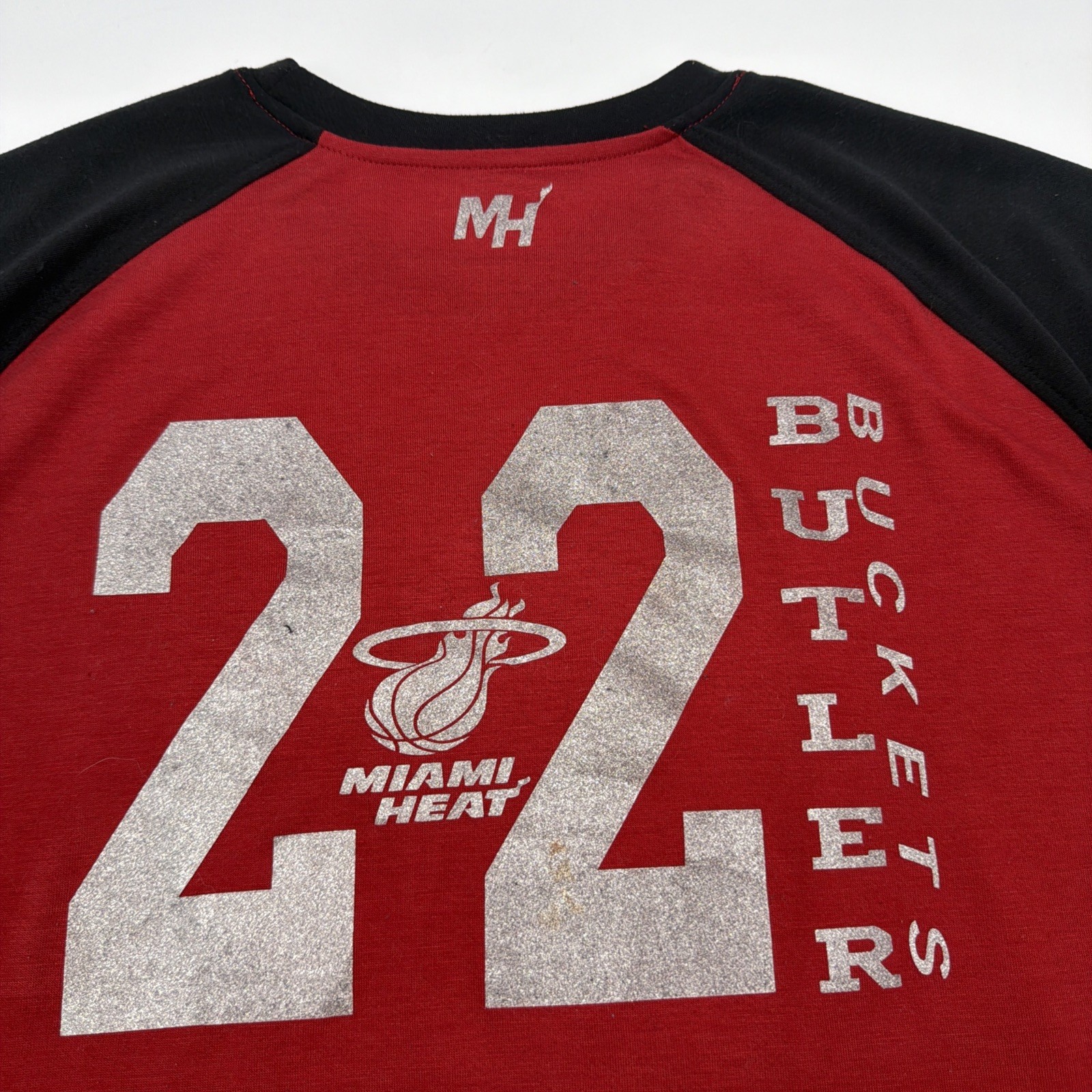 Miami Heat George T-shirt Men 2XL Graphic Glitter Buckets Butler 22.#42130