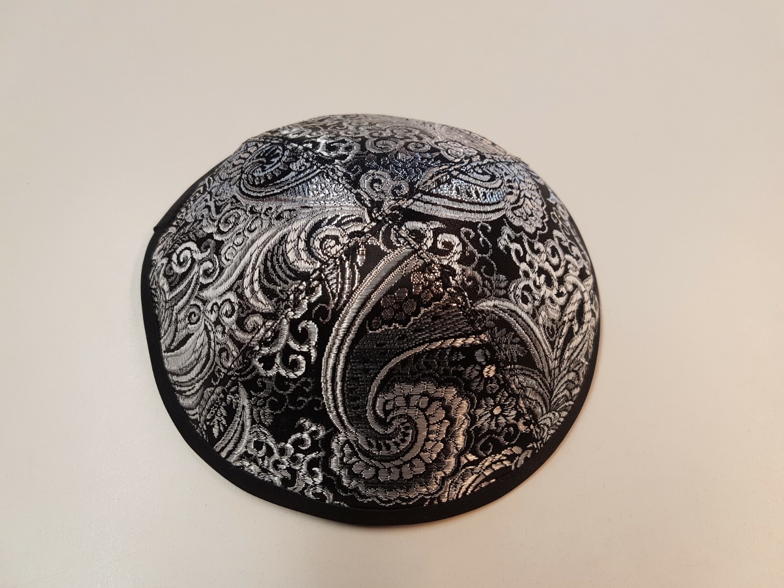 Kippah, Jarmulke, Kippah, Kipa Black 16-17cm
