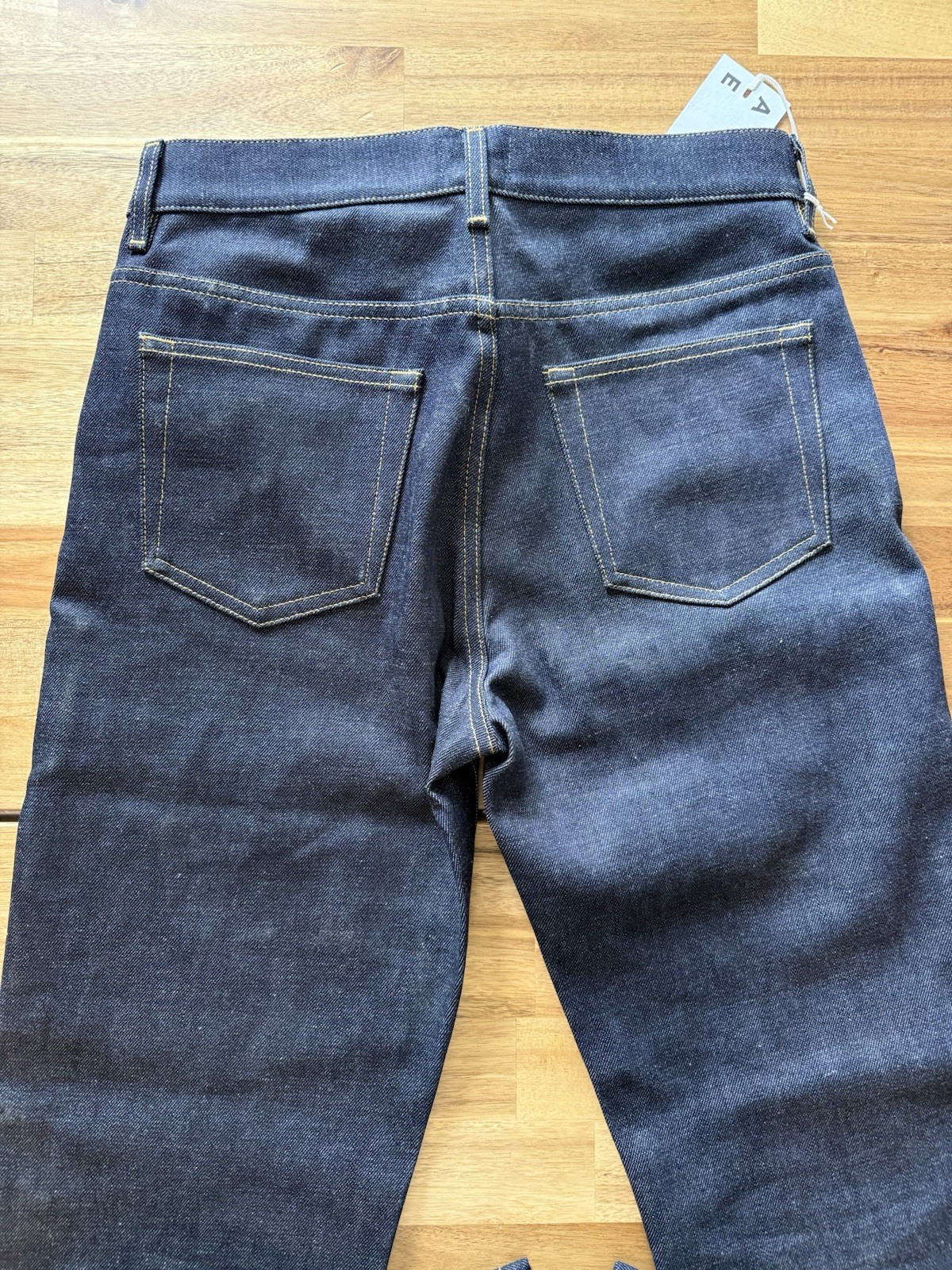 Asket The Regular Jeans Japanese Raw Denim Men’s 29Wx30L Made in Italy Brand New
