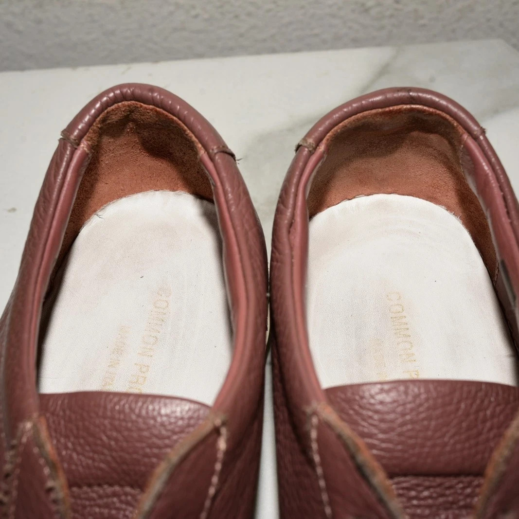 Common Projects Achilles Low Italy Leather Mauve Sneakers Men 42