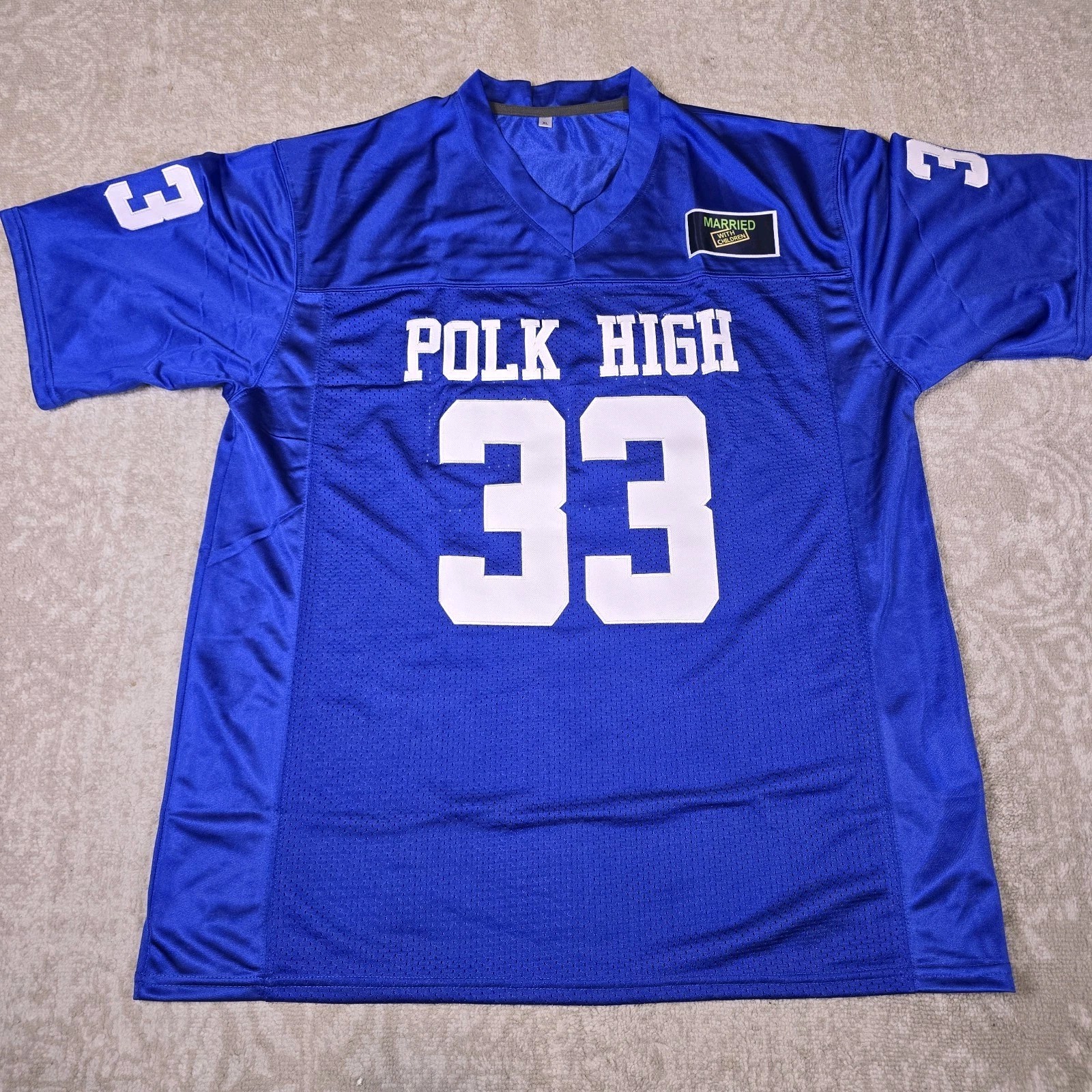 NWOT – Married with Children – Al Bundy Polk High Football Jersey – XXXL