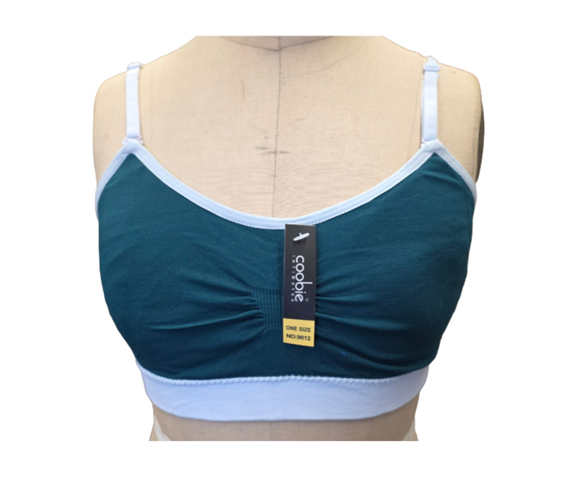 coobie seamless bras removable pads & straps multiple colors 9012