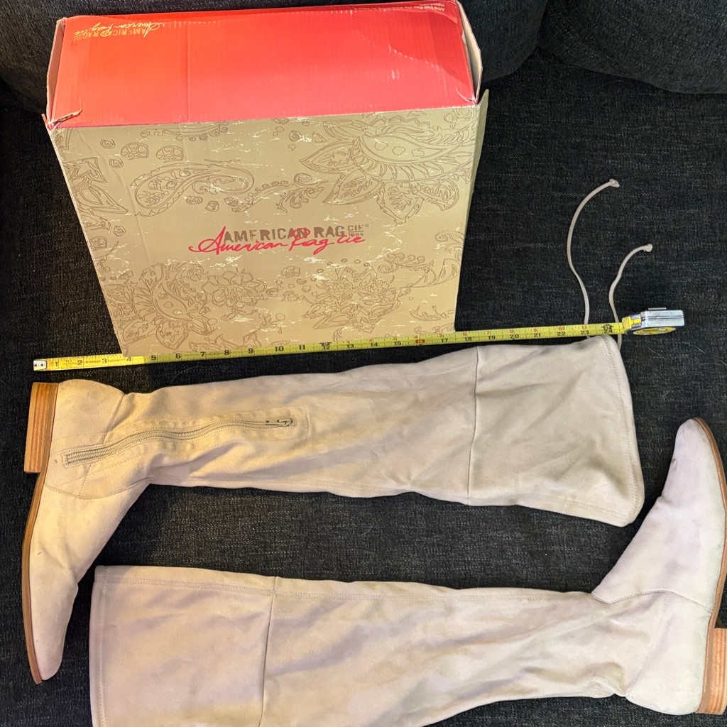 American Rag / Gianni Bini faux suede boots