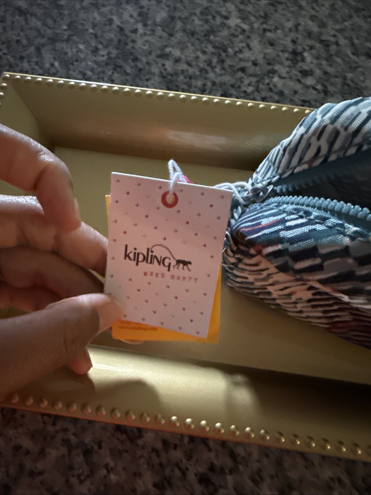 Kipling K12413G34 ROOZIE metallic Print