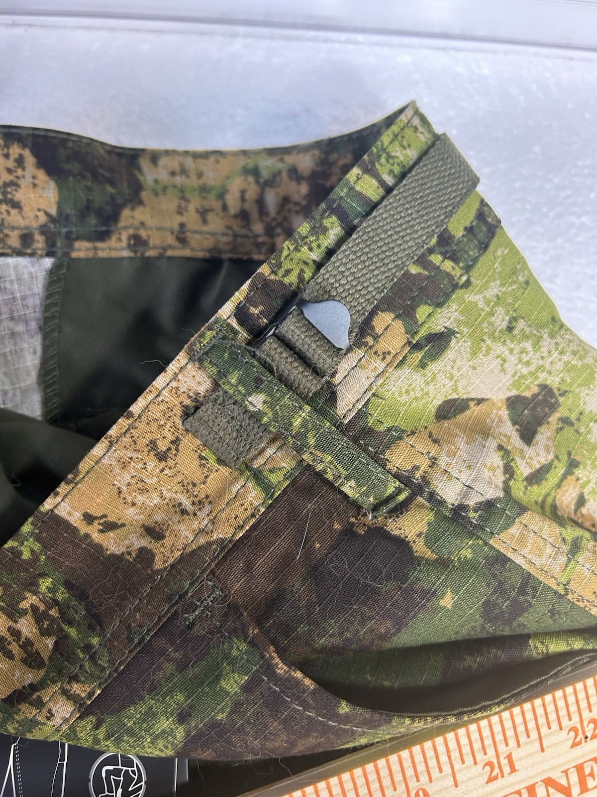 MIL-TEC Military US BDU field pants WASP camouflage trousers adjust waist XXL NW