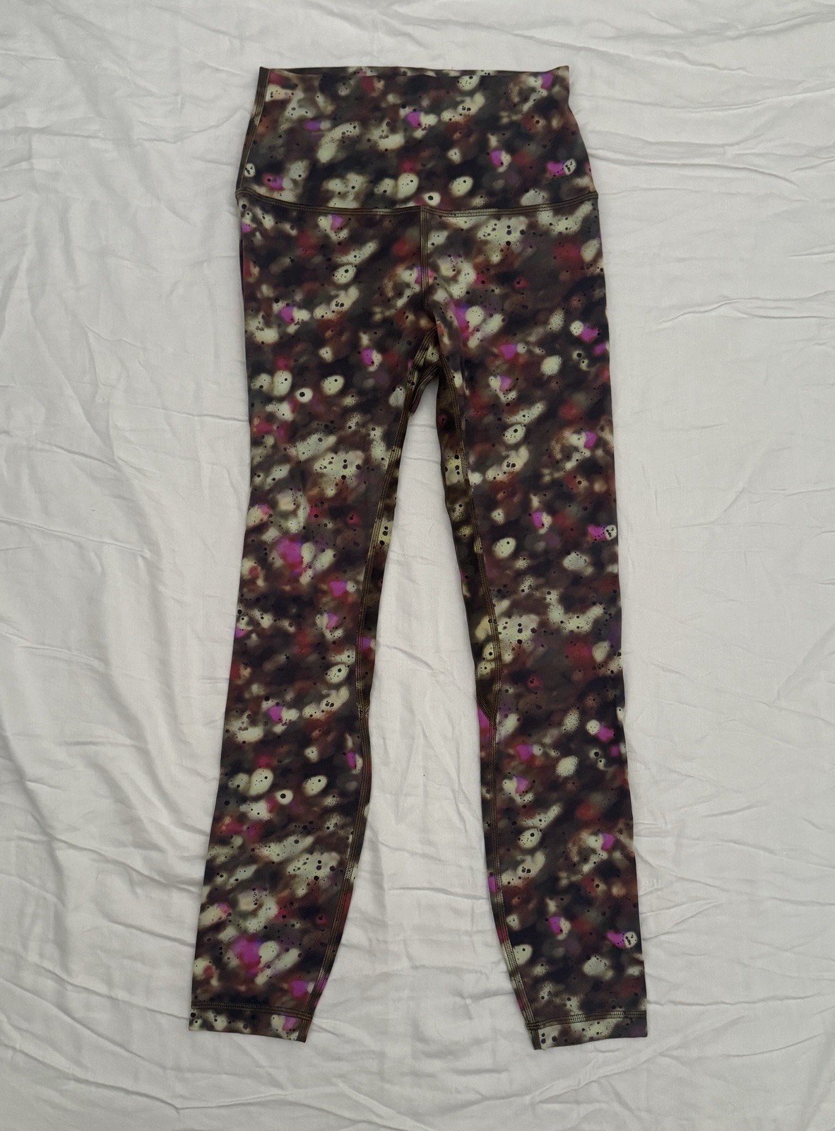$98 Lululemon Women’s Size 4 Align High-Rise Leggings 25″ Soft Focus Splatter
