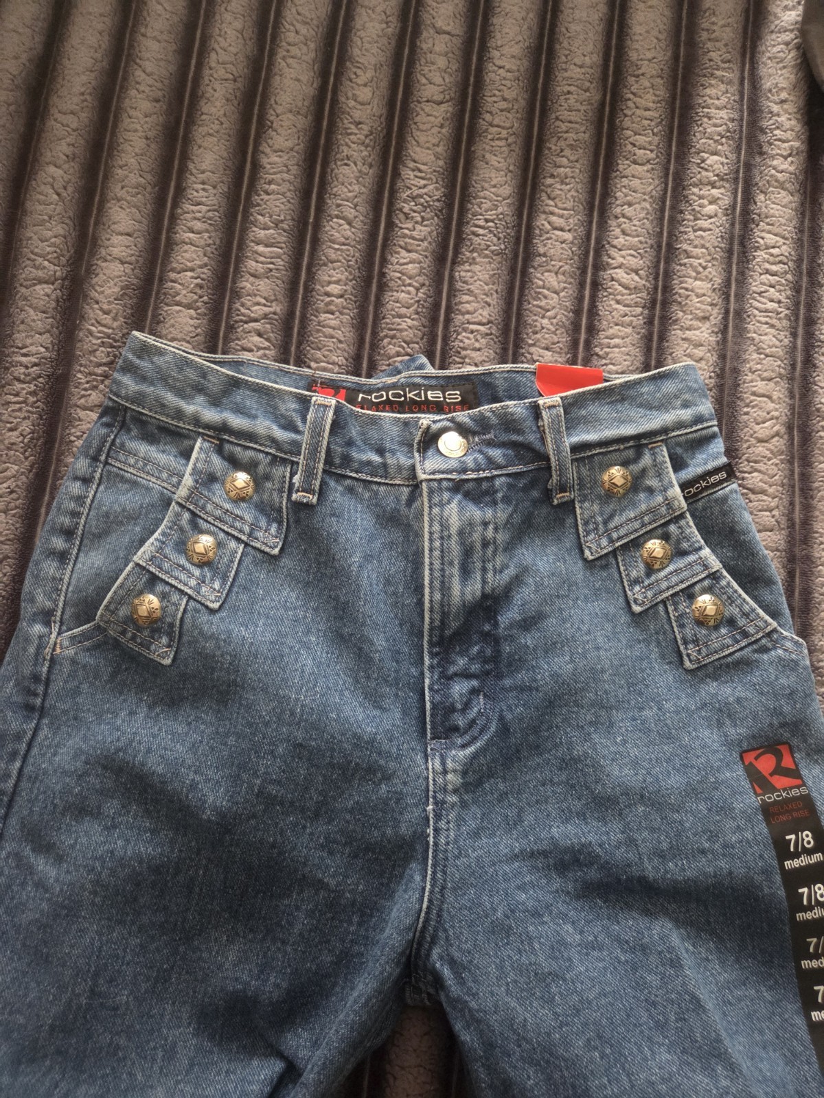 Vtg High Waisted Rockies Size 7/8 Medium Approximately 30 Length New