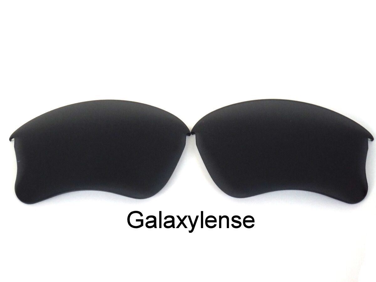 Galaxy Replacement Lenses For Oakley Flak Jacket XLJ Sunglasses Black Polarized