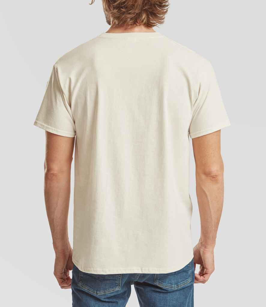 Fruit of the Loom Plain Blank Mens Mans Cotton Tee Shirt Tshirt Value T-Shirt