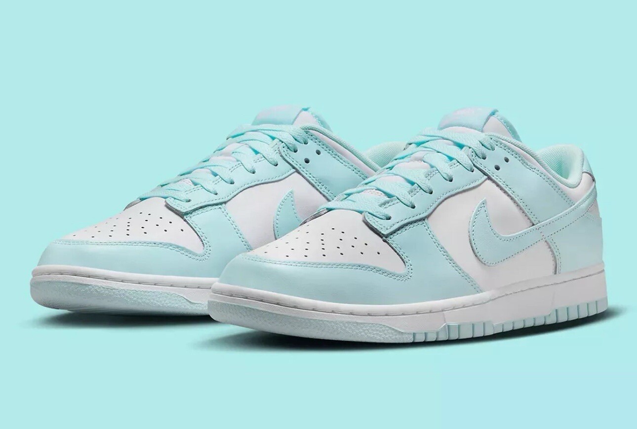 Nike Dunk Low Glacier Blue DV0833-104 Men’s Size New Sneakers Shoes
