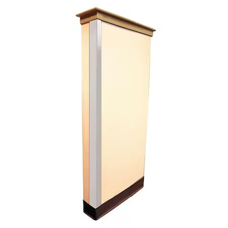 Cortech Cgtwh3x3 Corner Guard, Flame Retardant, White, 3″W X 48″H