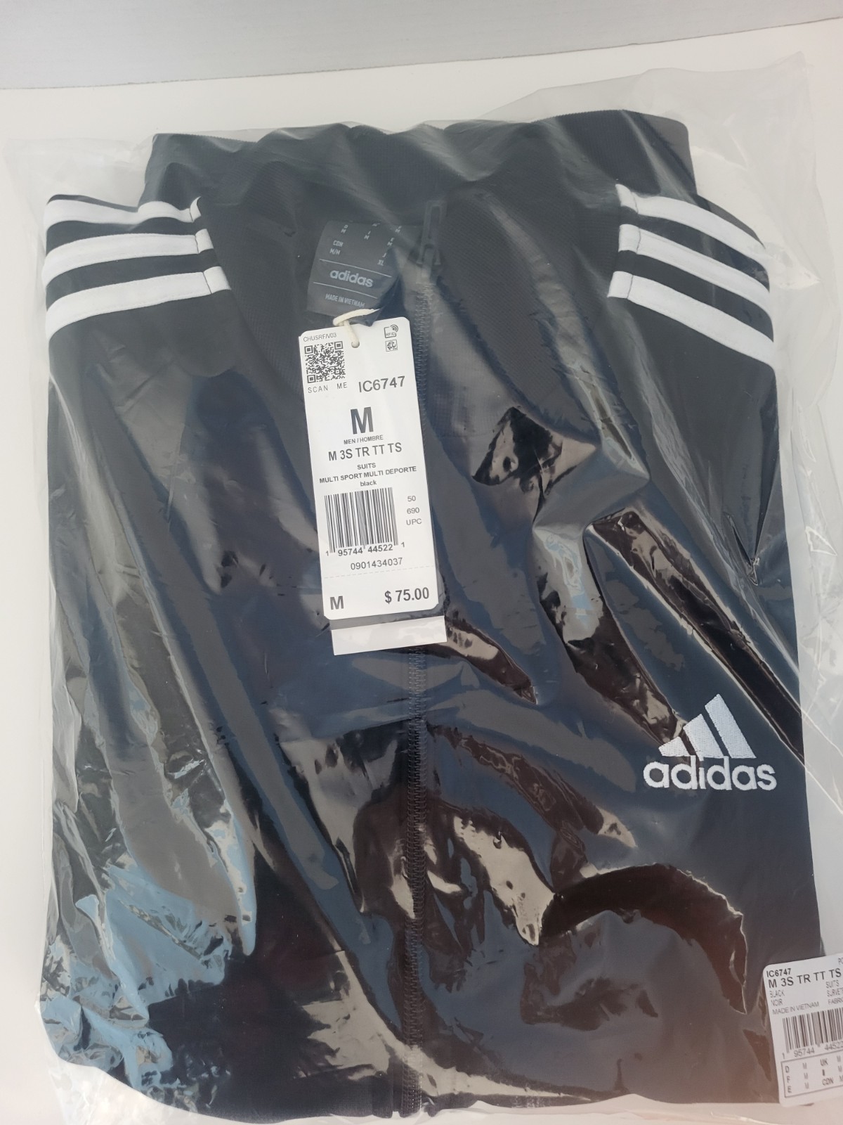 Adidas Men’s Tracksuit Set (Jacket & Pants) MEDIUM
