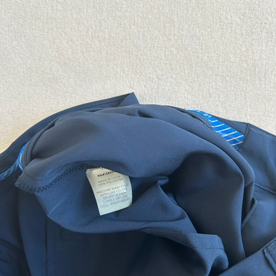 Bonobos Golf Pants Mens Size 35×34 Navy Blue Athletic Performance