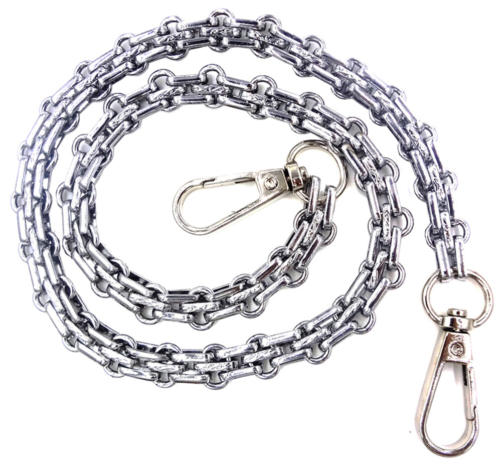 20 ~ 200 CM Replacement Three Rows Metal Chain For Strap Bag Crossbody Handbag