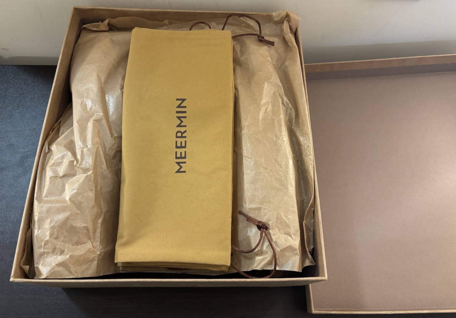 Meermin Wholecut Goodyear Welted Rust Waxy Commander CF Stead Suede Chelsea 10.5