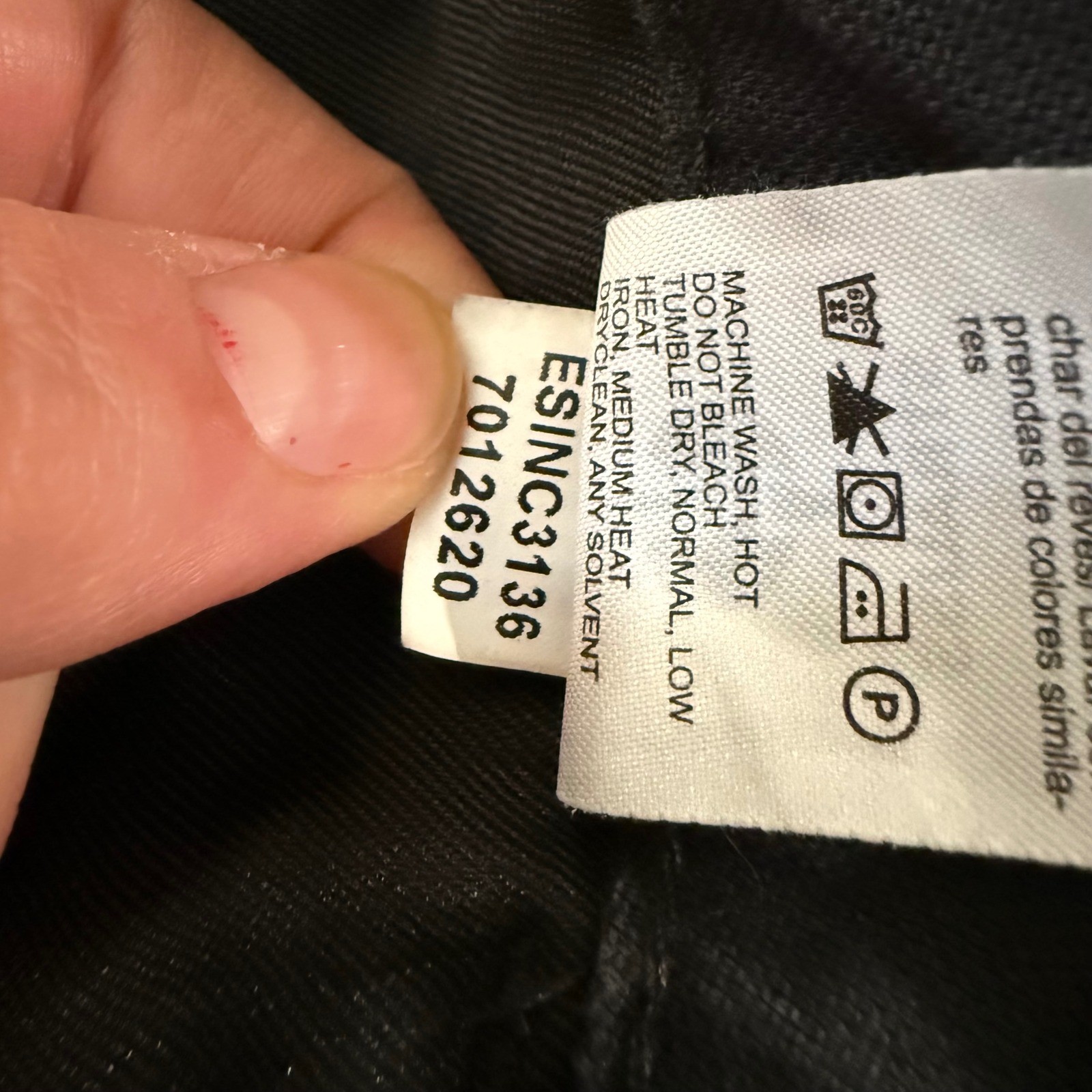 Engelbert Strauss Mens Work Pants 38×32 Black Excellent Cargo Hammer Loop