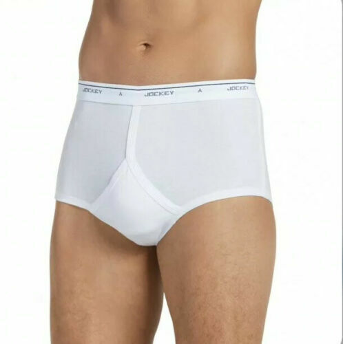 Jockey Men’s Underwear Classic Full Rise Brief, 2 underwear, Random Color