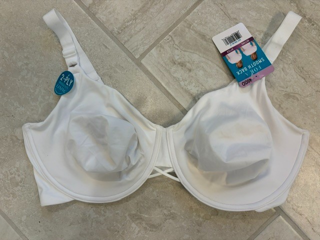 NWT Radiant Collection by Vanity Fair Smooth Lightweight 40DD Star White
