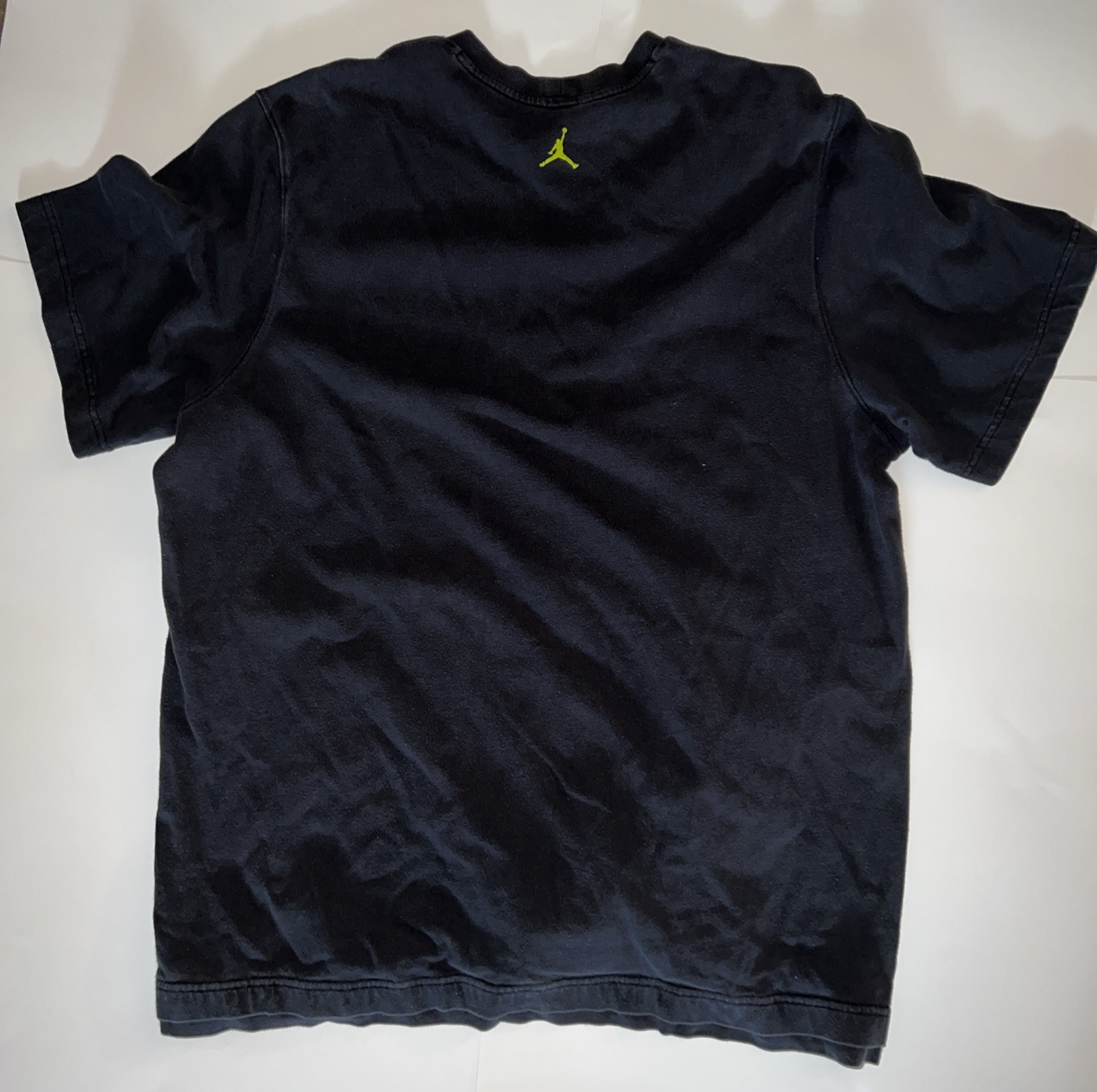 Air Jordan 1 Neon And Black T-Shirt Basketball Print size XXXL 3x Brand