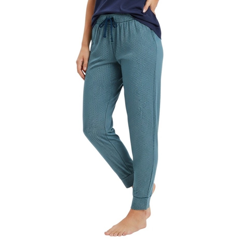 Jockey Soft Essentials Jogger Blue Cove Geo, S SRP: $40