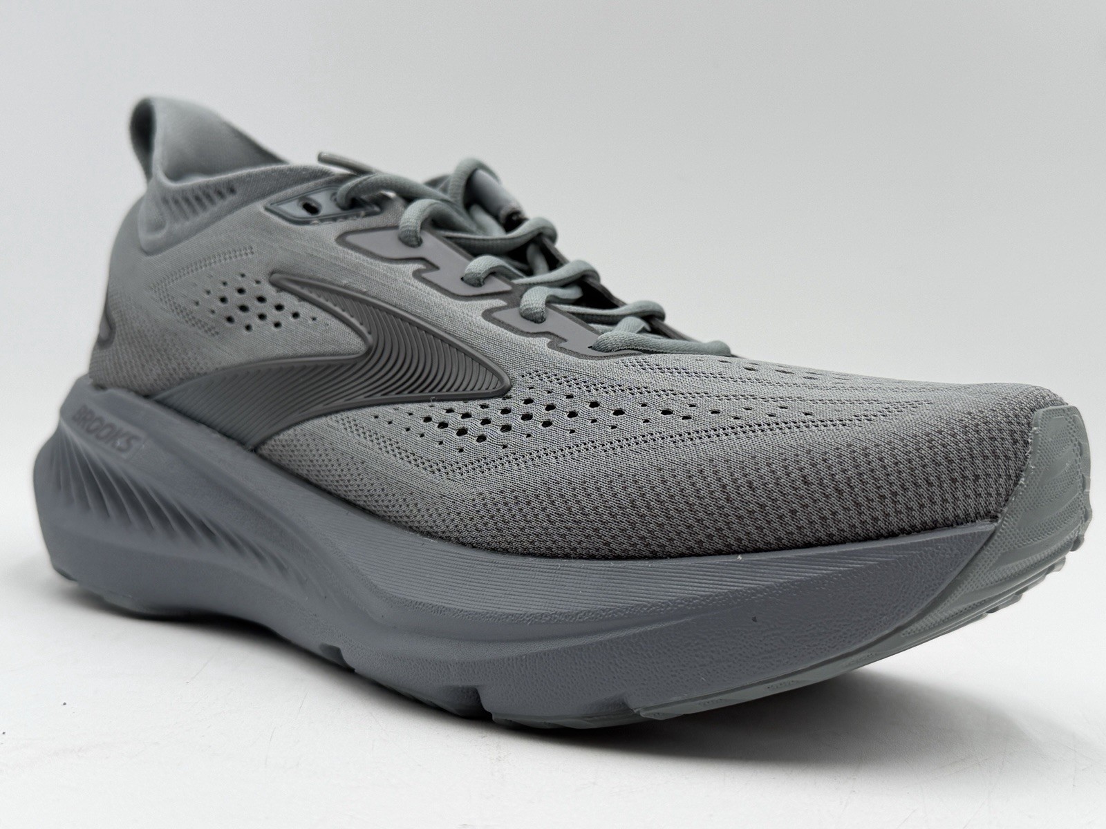 NEW BROOKS SZ 11 GLYCERIN 23 RUN & WALK cushion shoes men’s In Grey Pearl Black