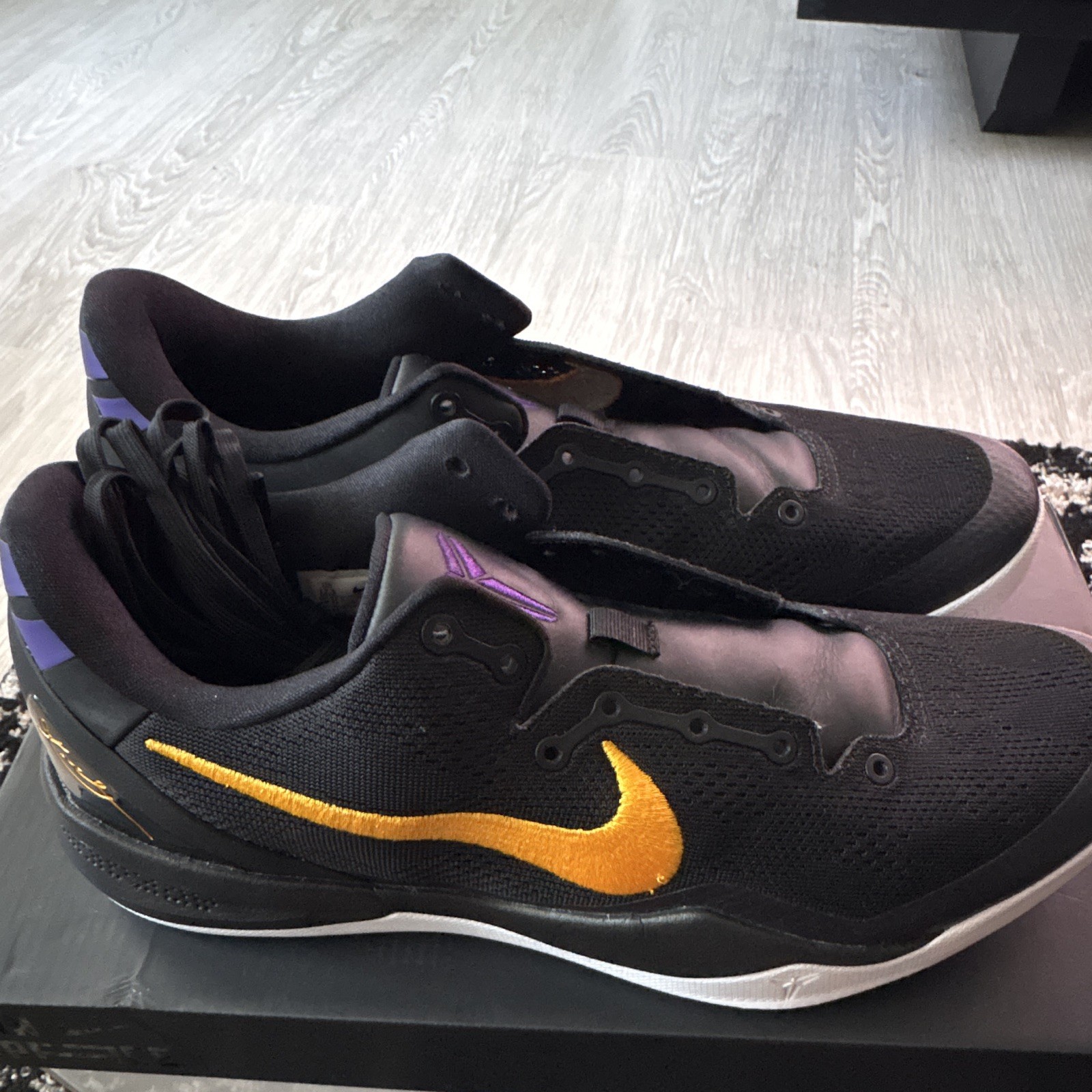 Nike Kobe 8 Protro “Lakers Away” Basketball Low Top HF9550-001