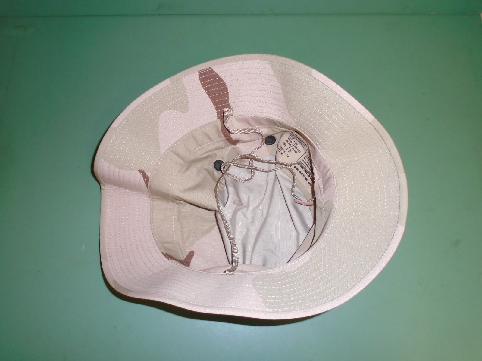 USGI Desert DCU 3 Color Camo Ripstop Jungle Boonie Sun Hat Cap Type II All Sizes