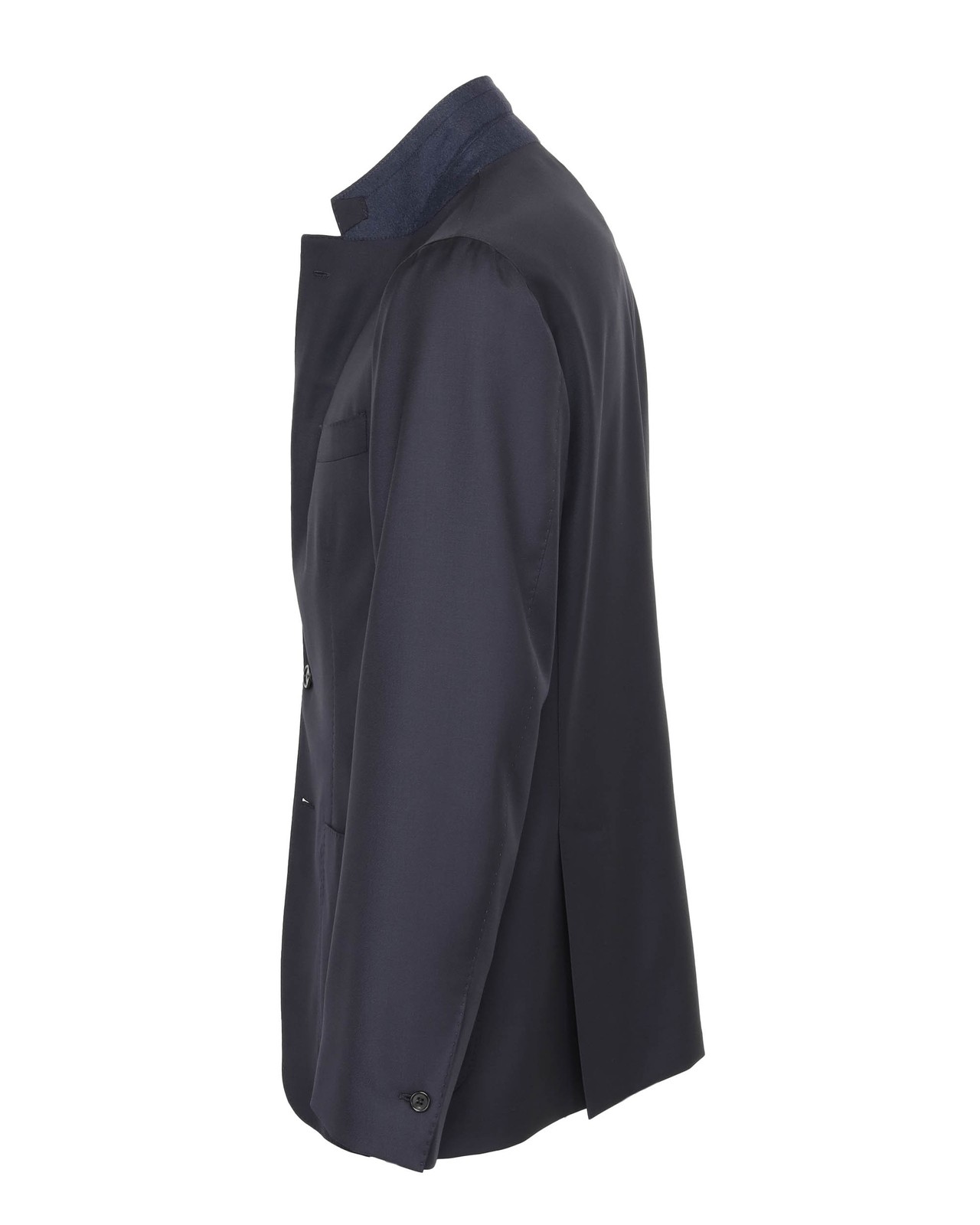 NWT EDUARDO DE SIMONE BLAZER jacket Navy blue wool luxury handmade Italy 58