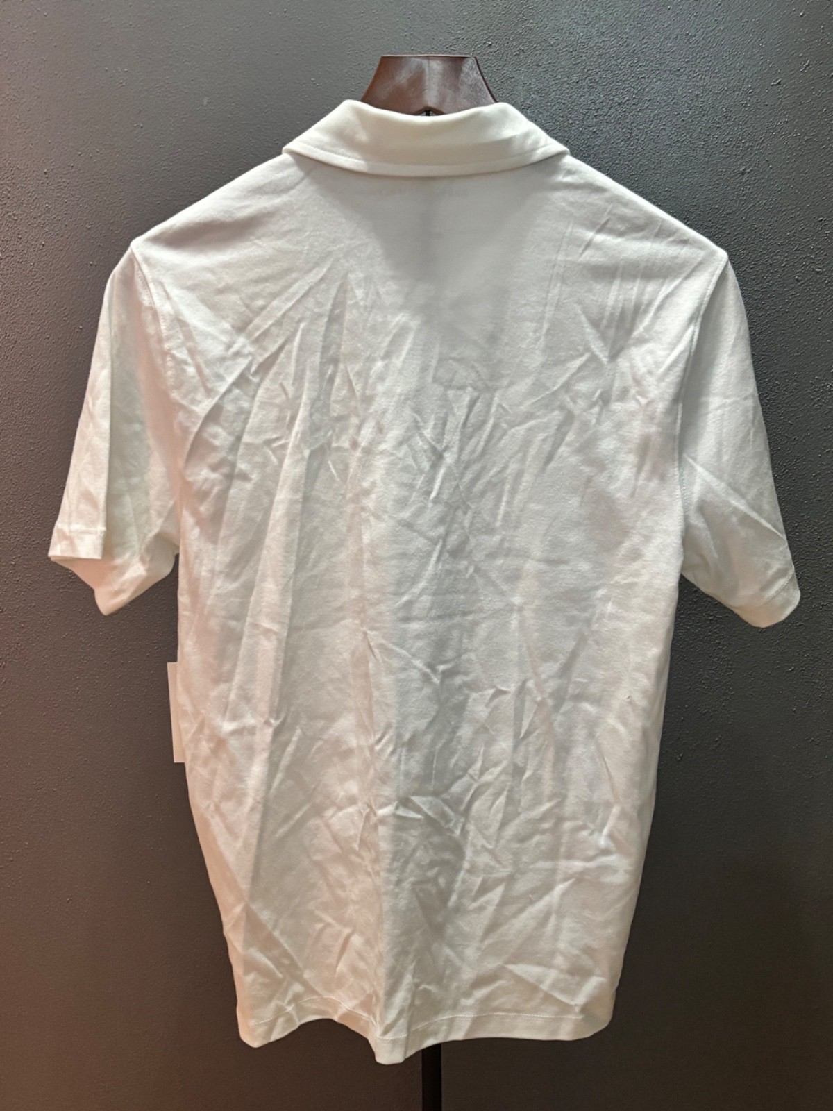 Free Assembly Cotton Luxe Everyday Polo Tan Heather Cream Men Small Lot of 2 NWT