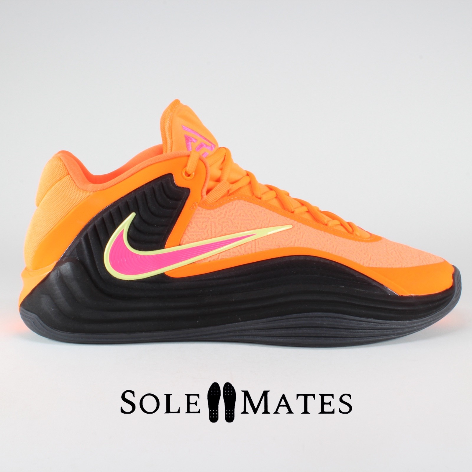 Nike Giannis Freak 7 ‘Ignition’ Black Orange Pink HF3450-800 Men’s Size 13 Shoes