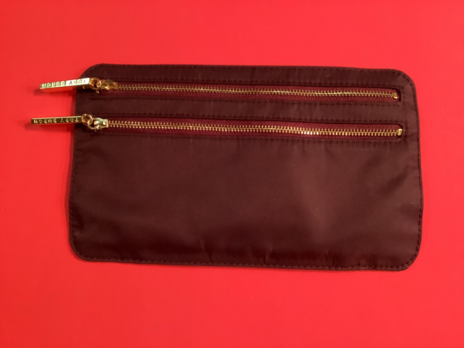 Tory Burch COSMETIC / TRAVEL BAG with Detachable Compartment 10” X 7” X 3”